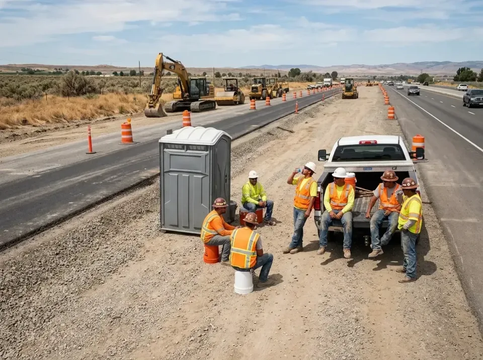highway-road-construction-crew-007 — frequently asked questions, Porta Potty and Restroom Rentals in Soquel, CA